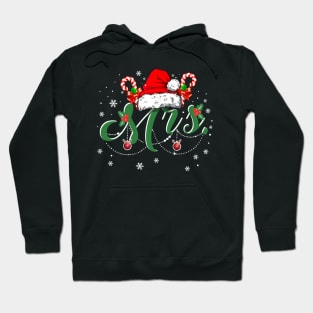 Mrs Claus Chestnuts Funny Christmas Hoodie